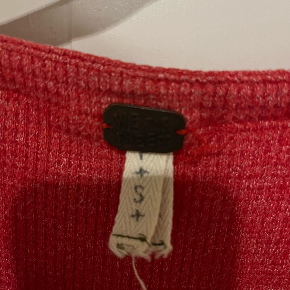 Free People Patterned Sleeve Top - Picture 5 of 5